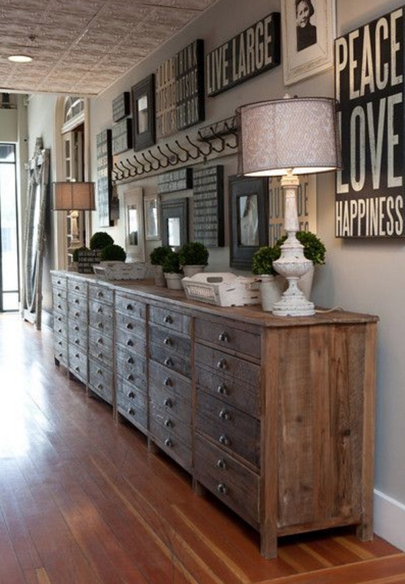 Storage drawers wood