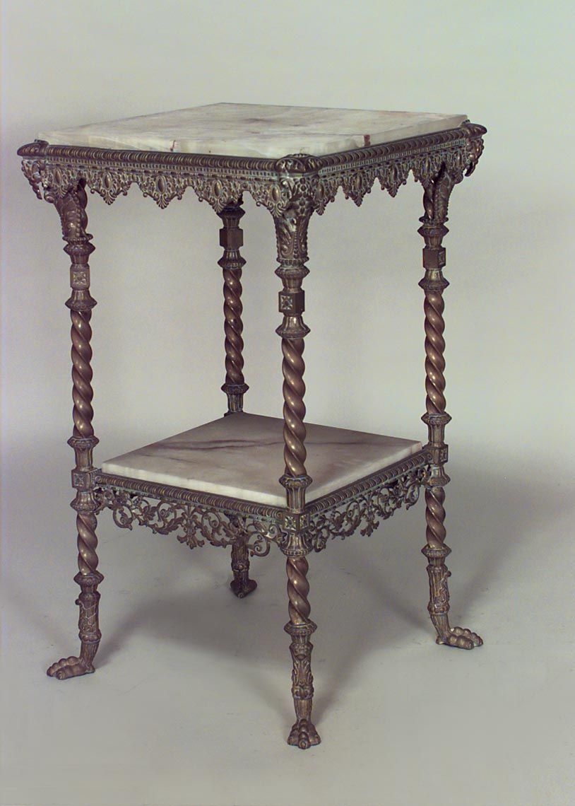 Victorian end tables 2