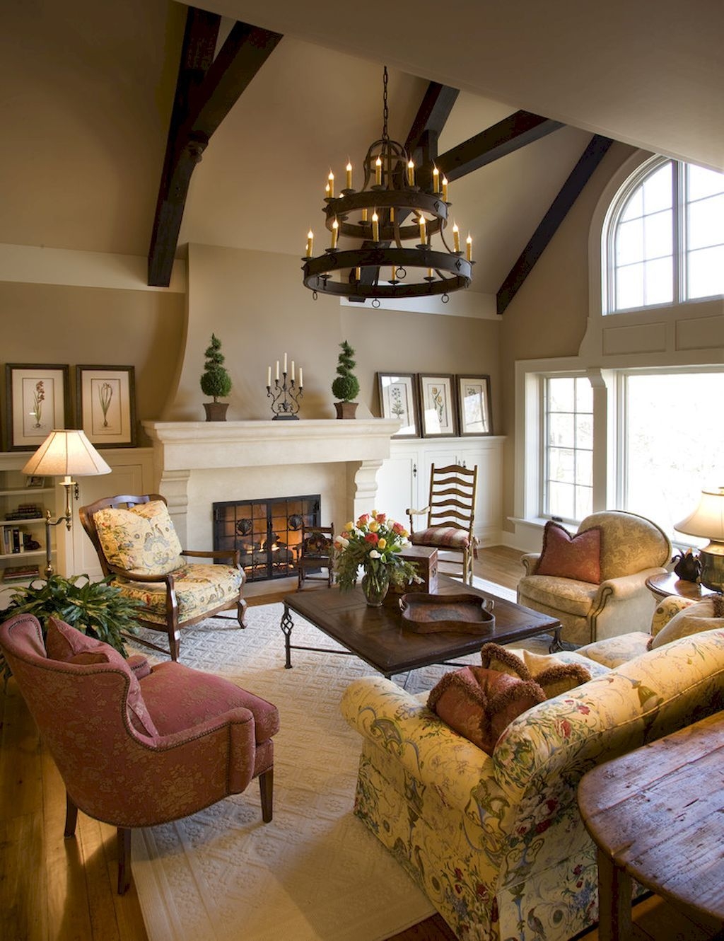 Warm paint colors living room