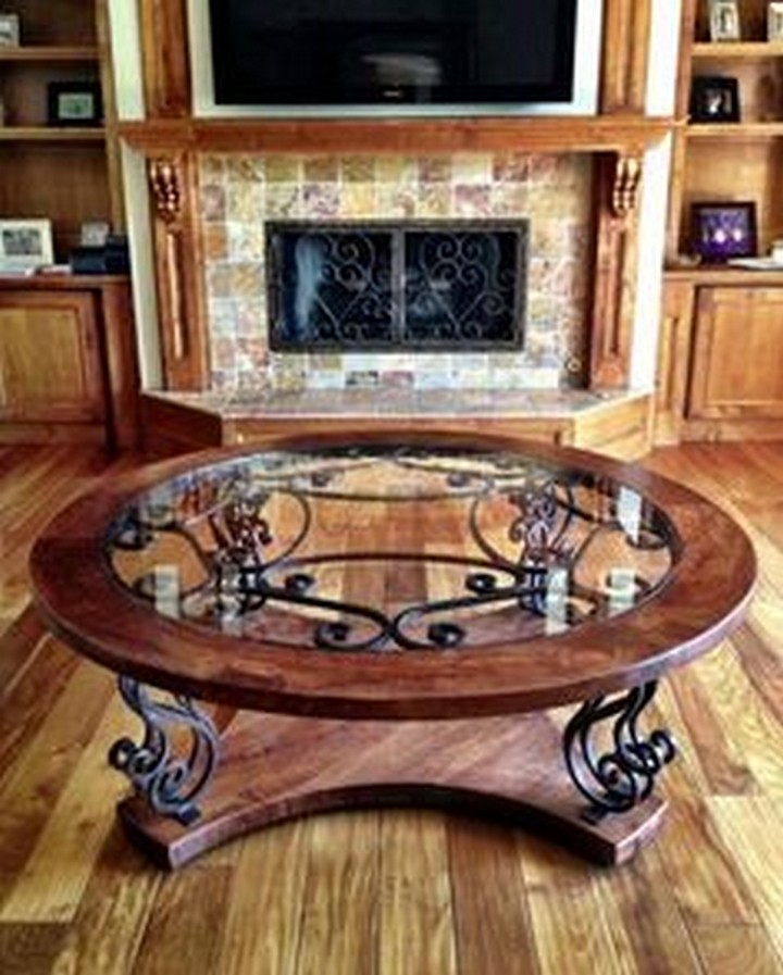Wooden coffee table legs