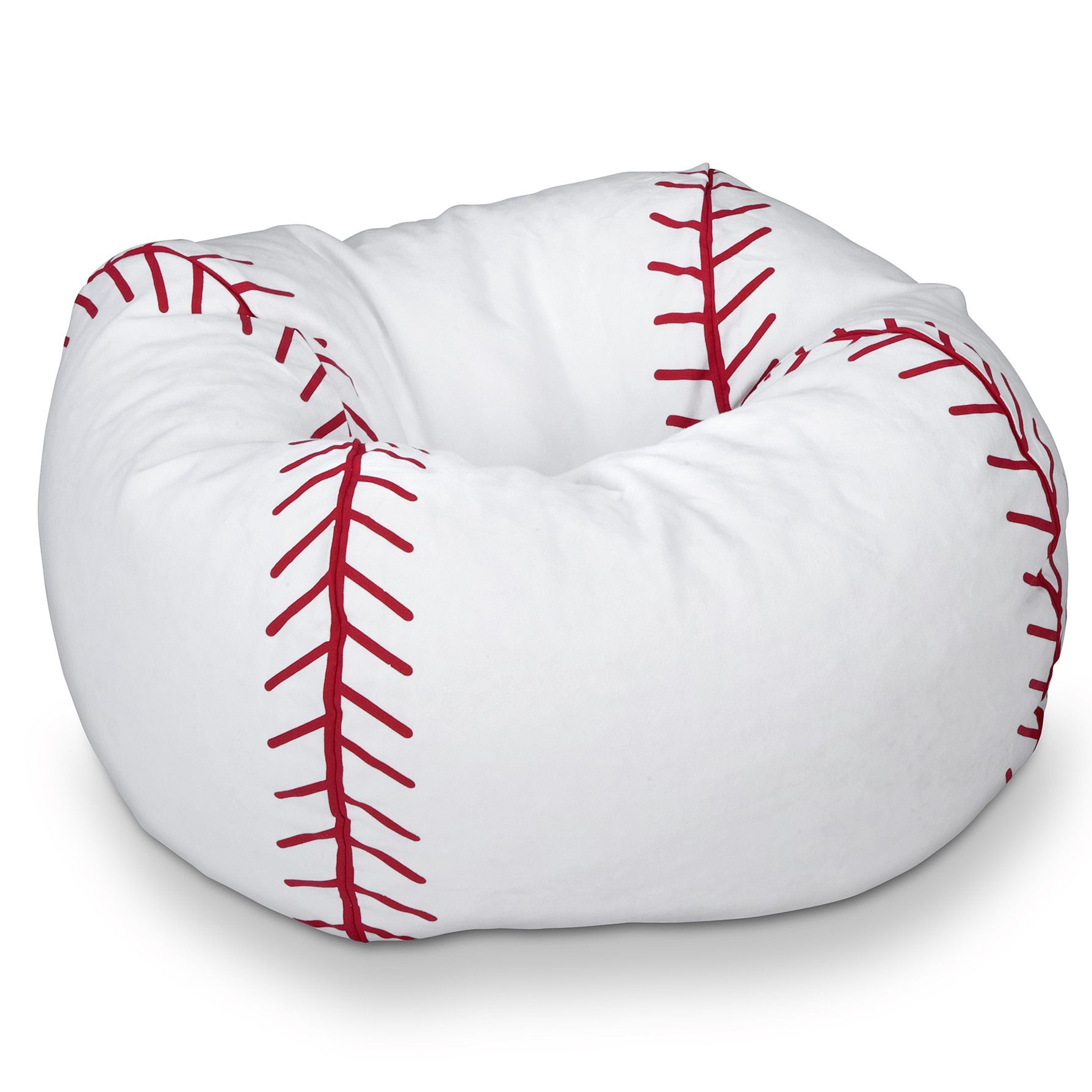 96 Round Vinyl Bean Bag Baseball