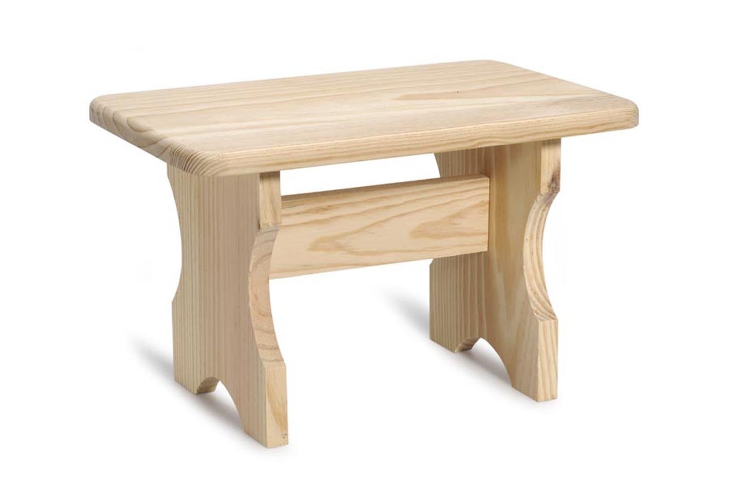 Darice 91301 Unfinished Pinewood Stool
