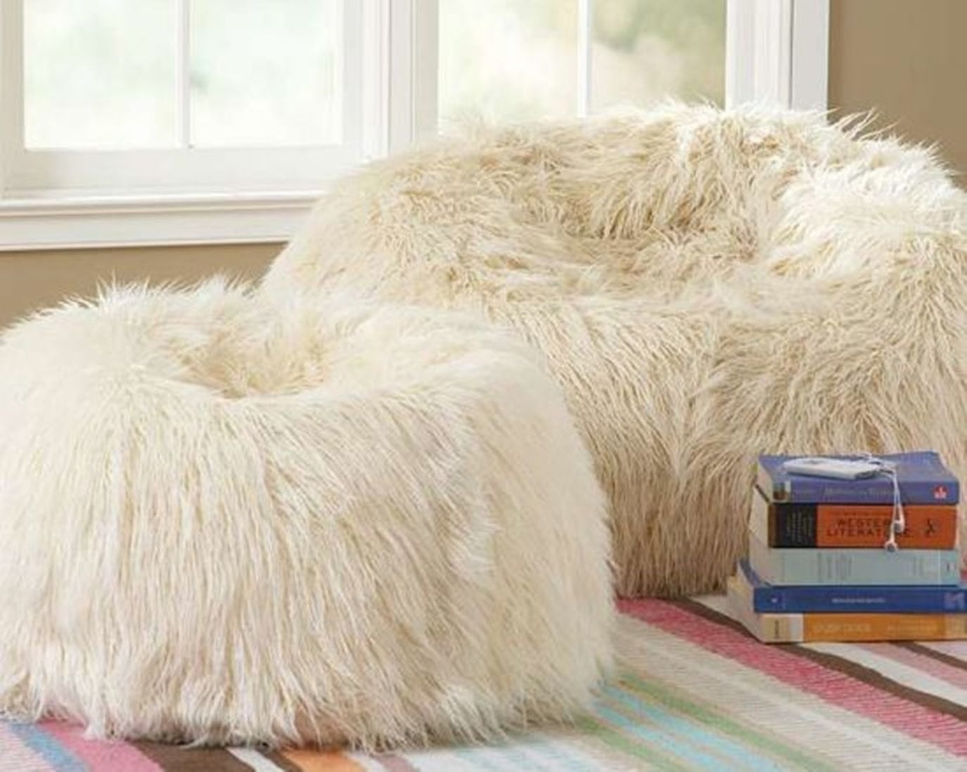 Furry bean bags 2