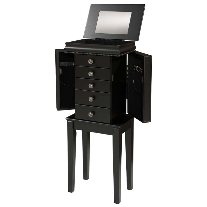 Linon Home Decor Deanna Jewelry Armoire
