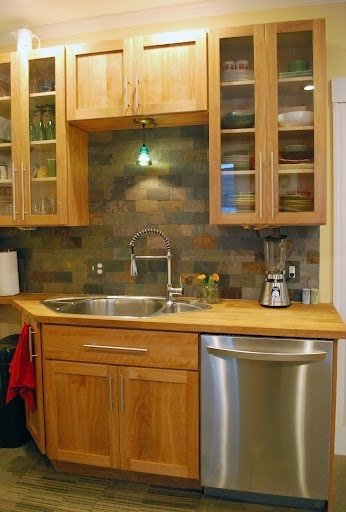 Birch cabinets 14