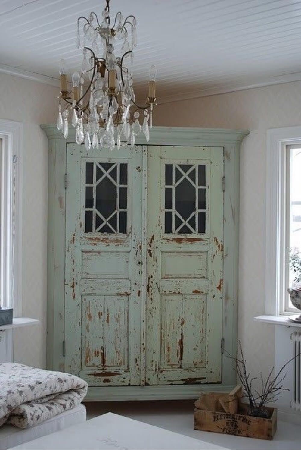 Corner armoire wardrobe