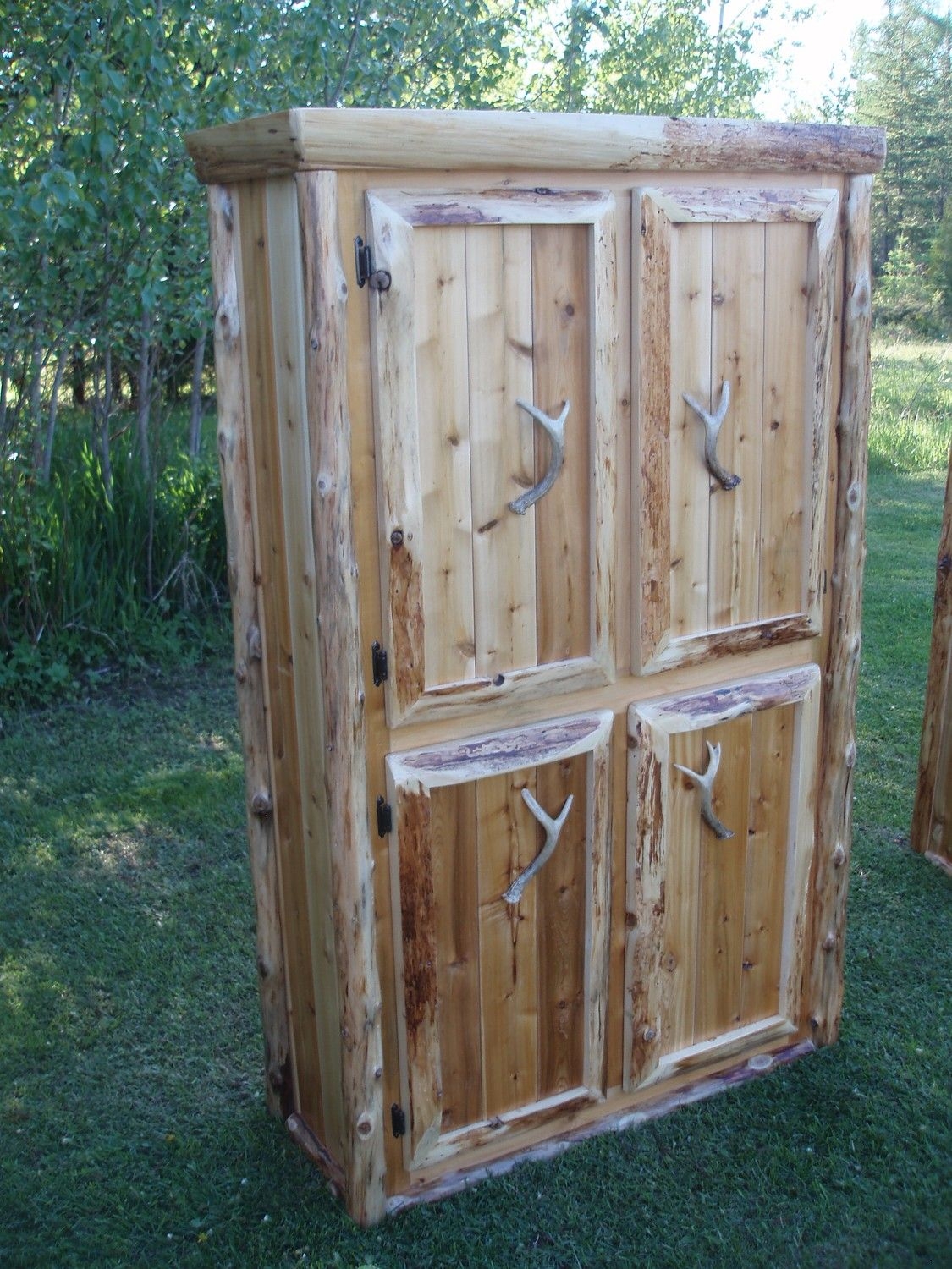 Custom rustic northern white cedar