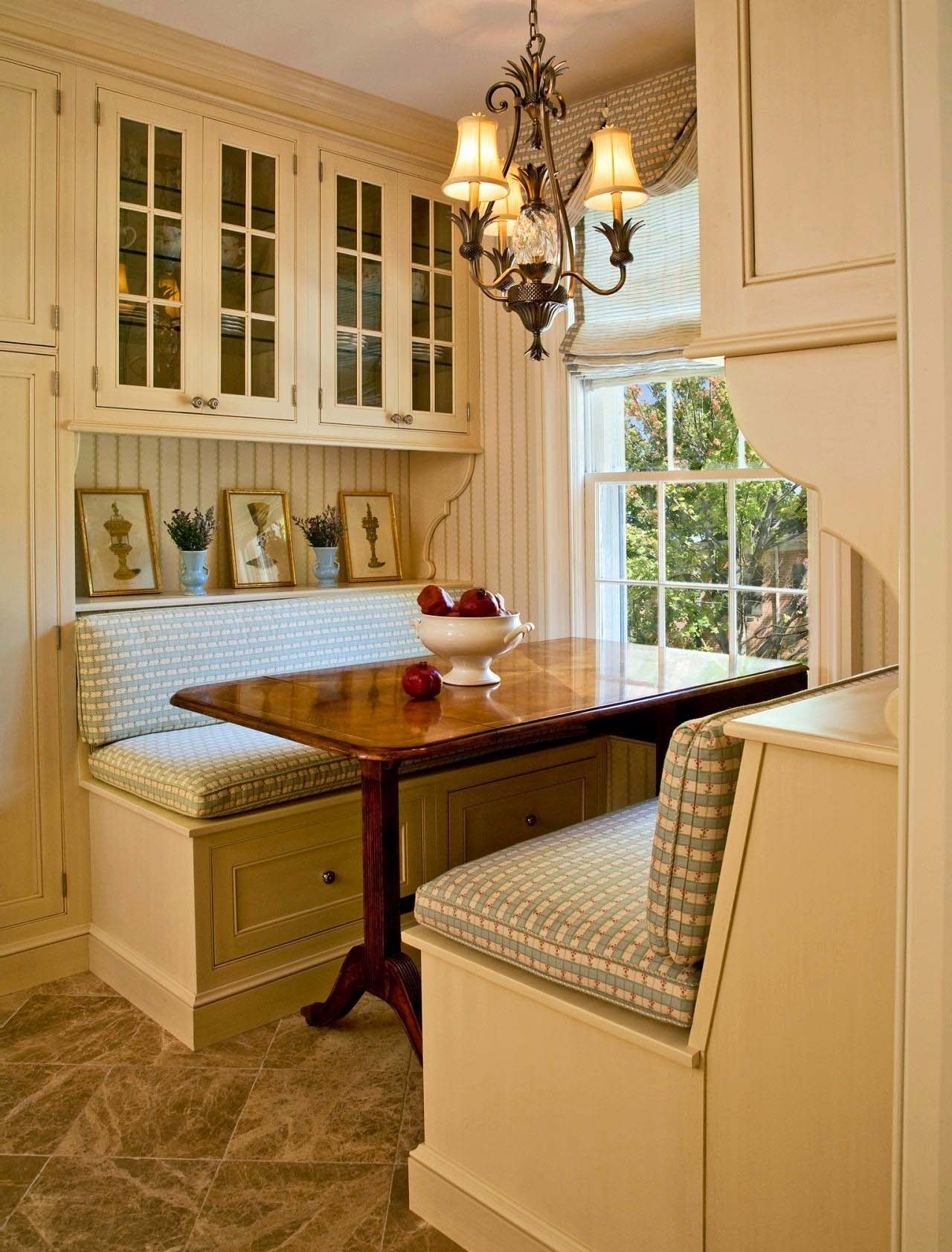 Dining table with drawer