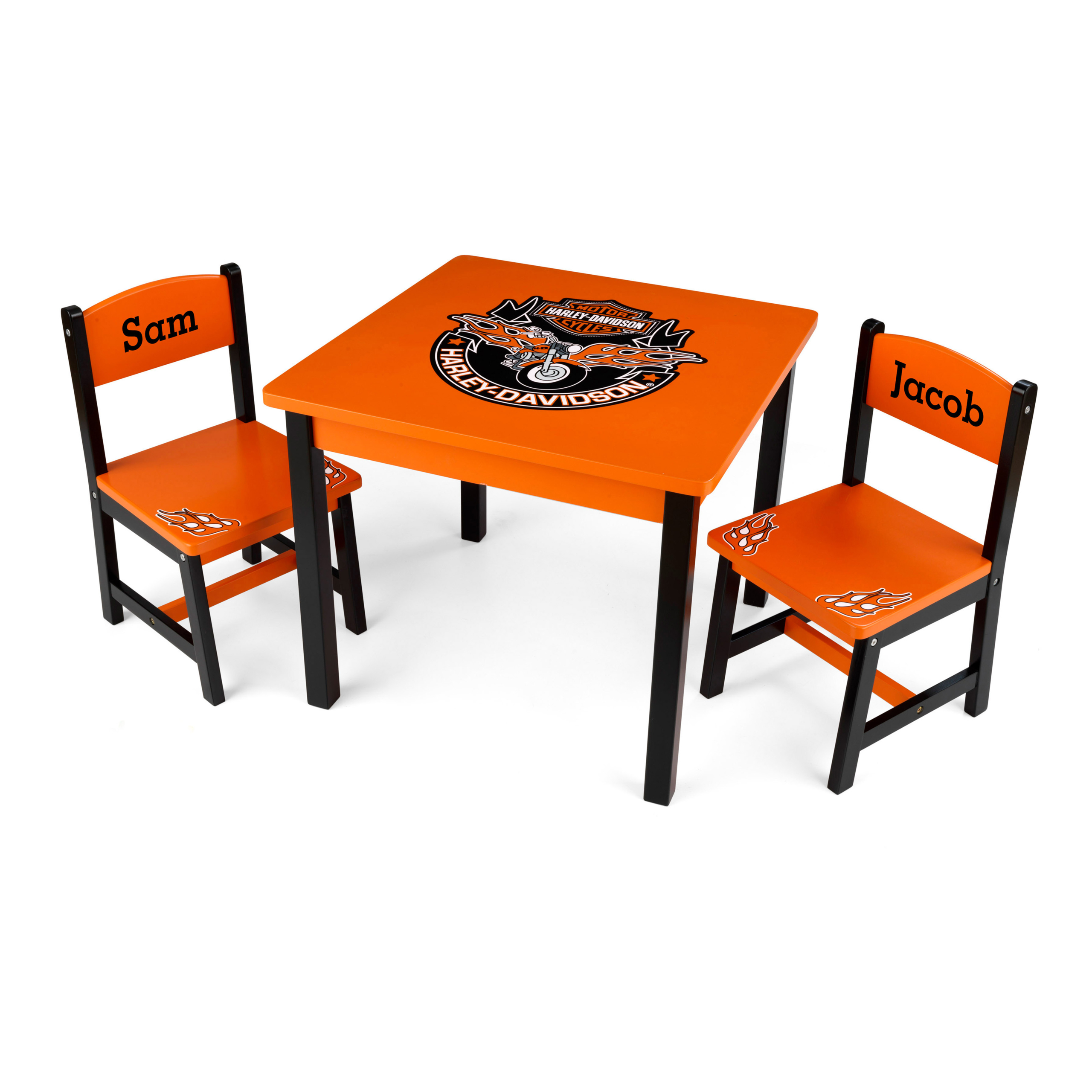 Kidkraft harley davidson table amp 2 chair set