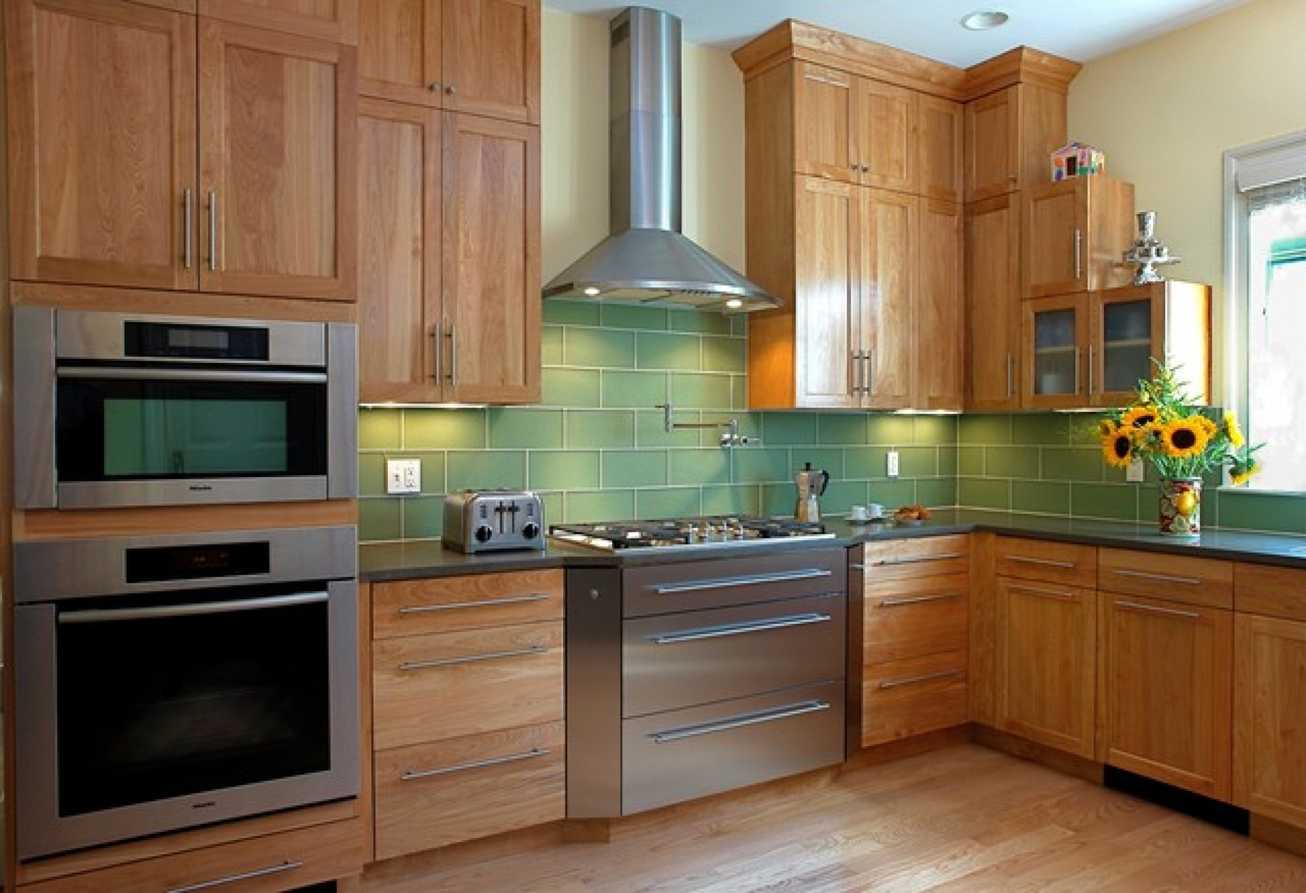 Red Birch Cabinets