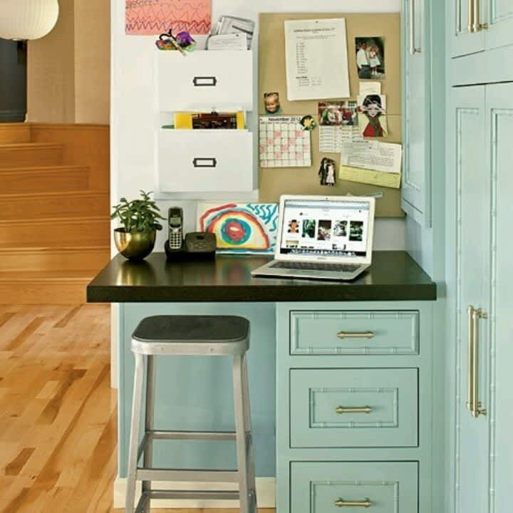 Small computer desk with file drawer
