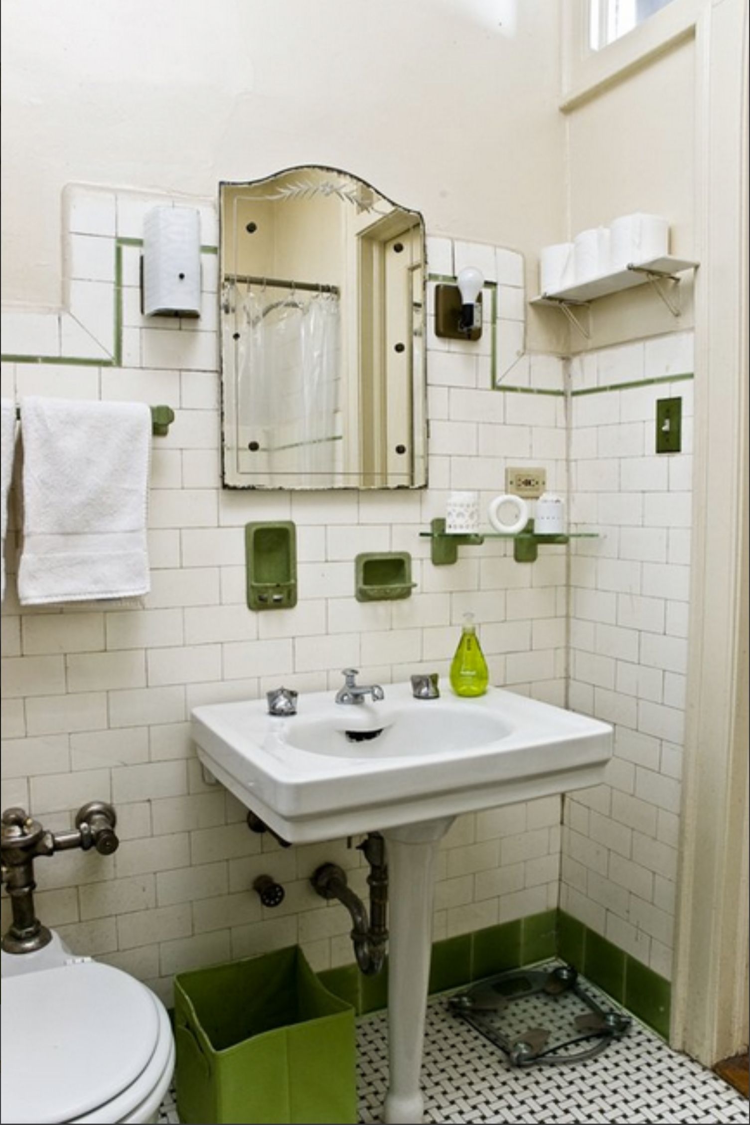 Vintage bathroom cabinet