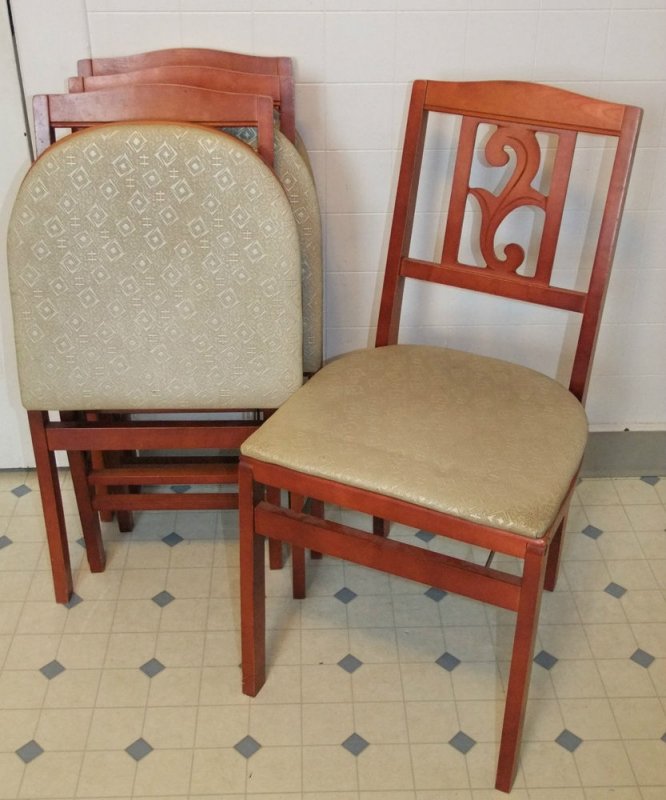 Vintage card table and chairs