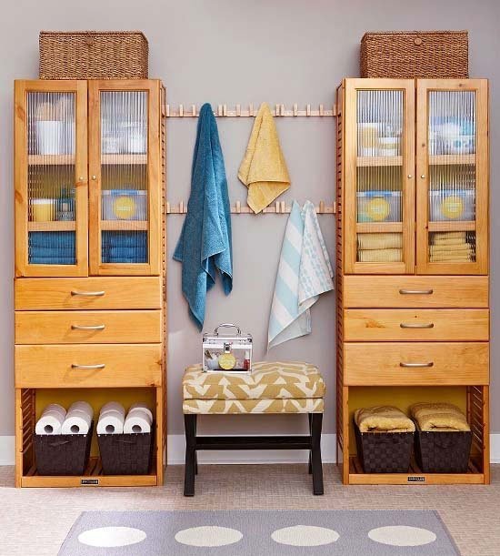 Bathroom freestanding cabinets 10
