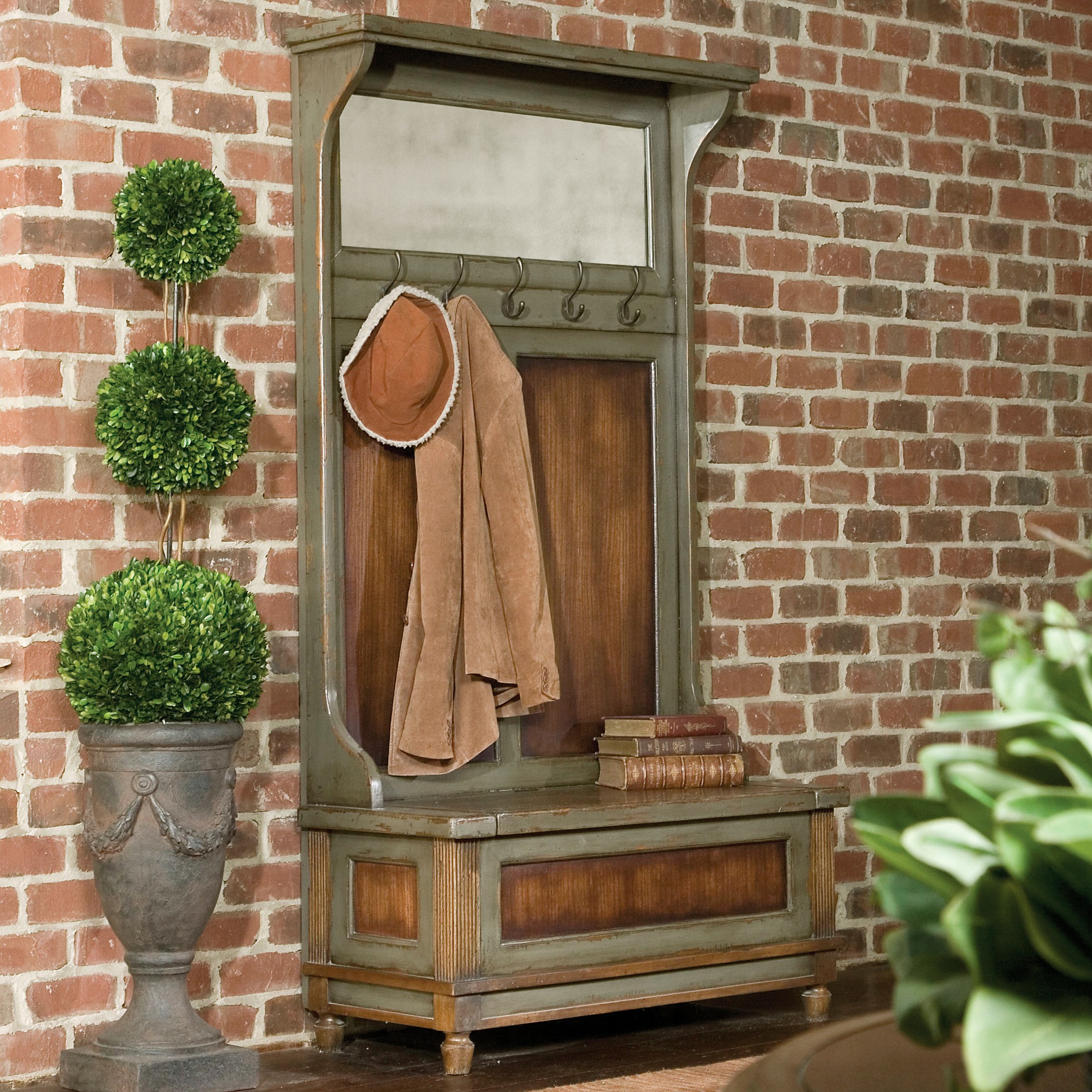 Coat rack with shelf plans