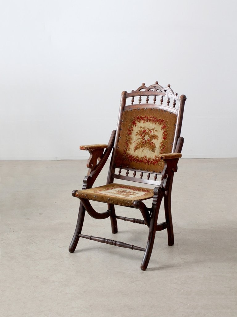 Free ship victorian folding chair