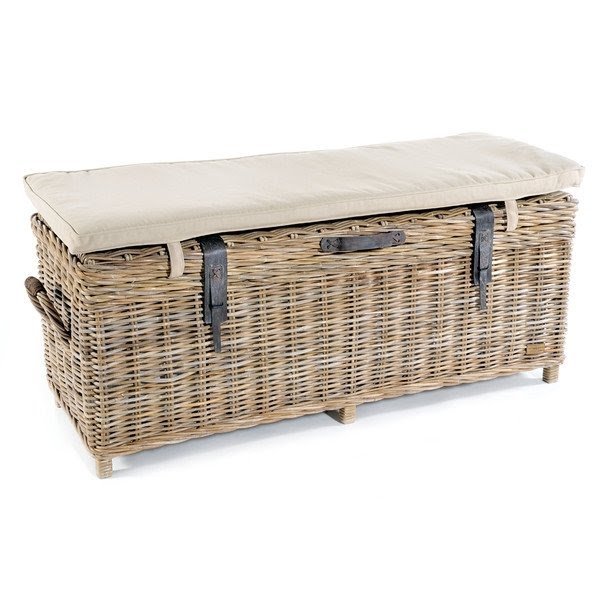 Rowico maya rattan storage bench