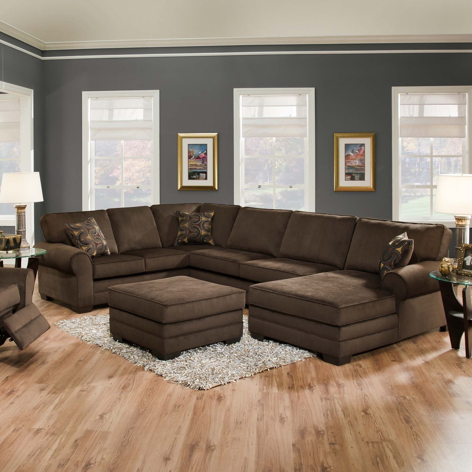Simmons sectional sofas 1