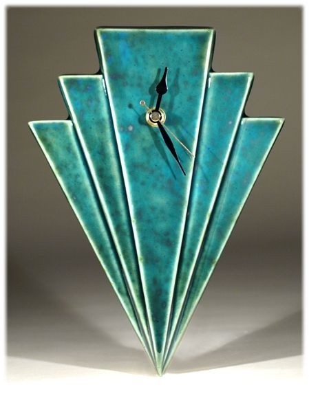 Glass wall clocks