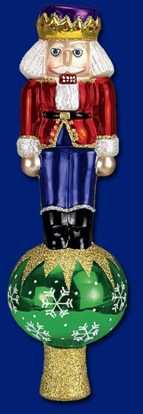 Nutcracker tree top christmas tree topper