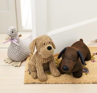 Plush door stop