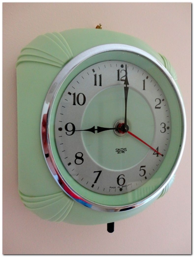 Wall clock retro