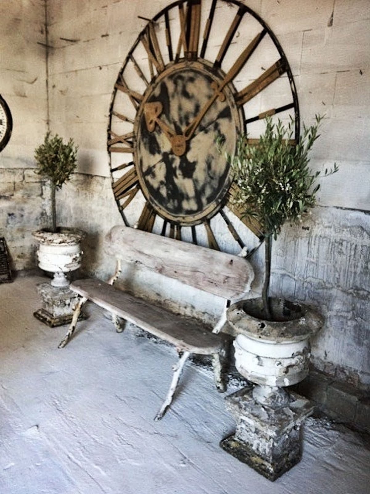 With this clock on the wall it doesnt matter if