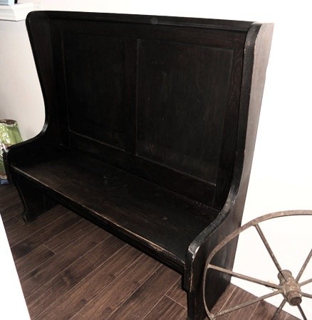 Antique deacons bench