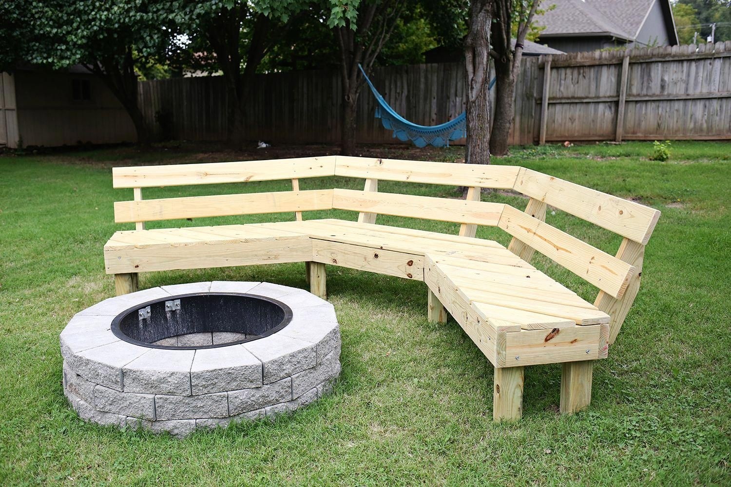 Fire pit benches
