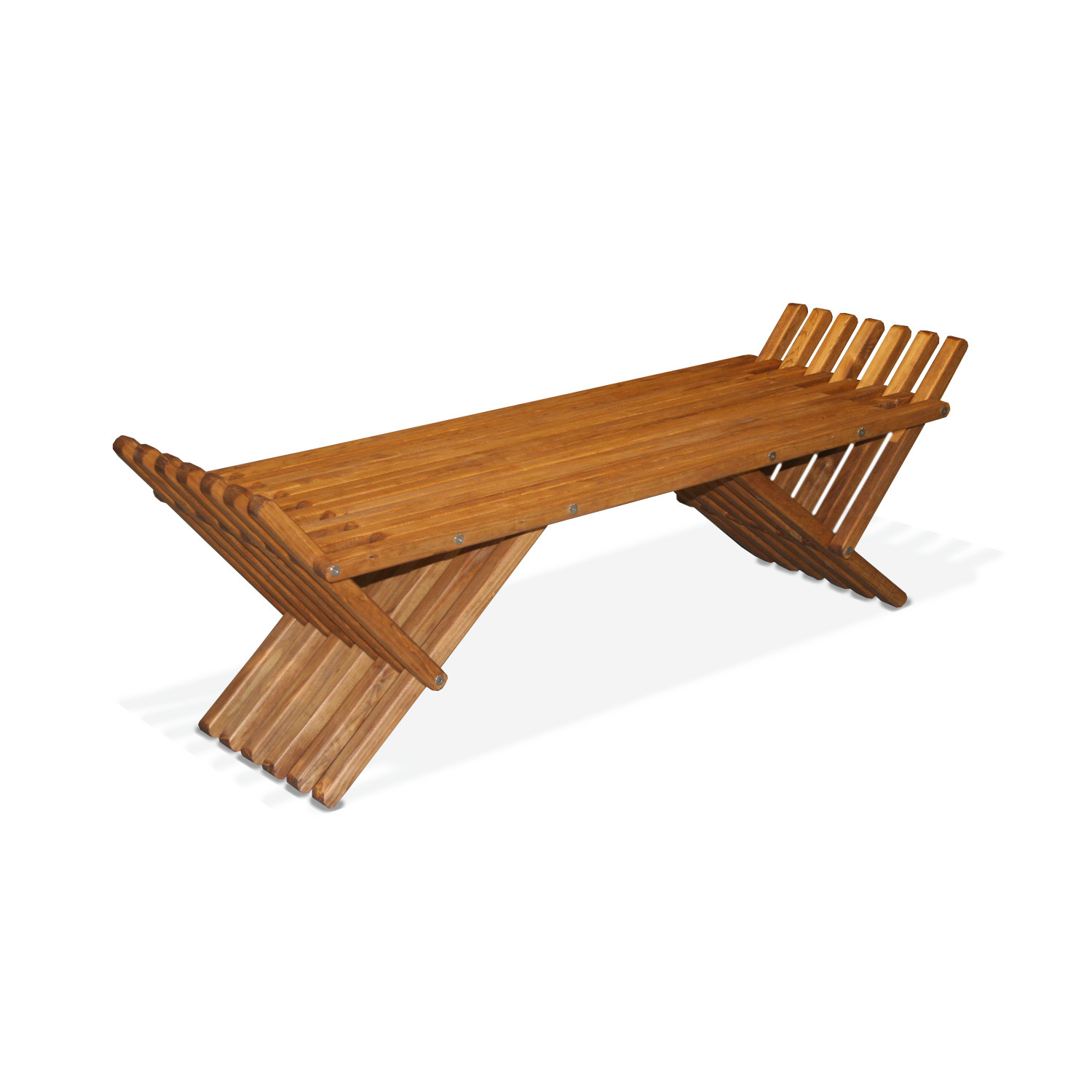 French Bench X90, Light Brown