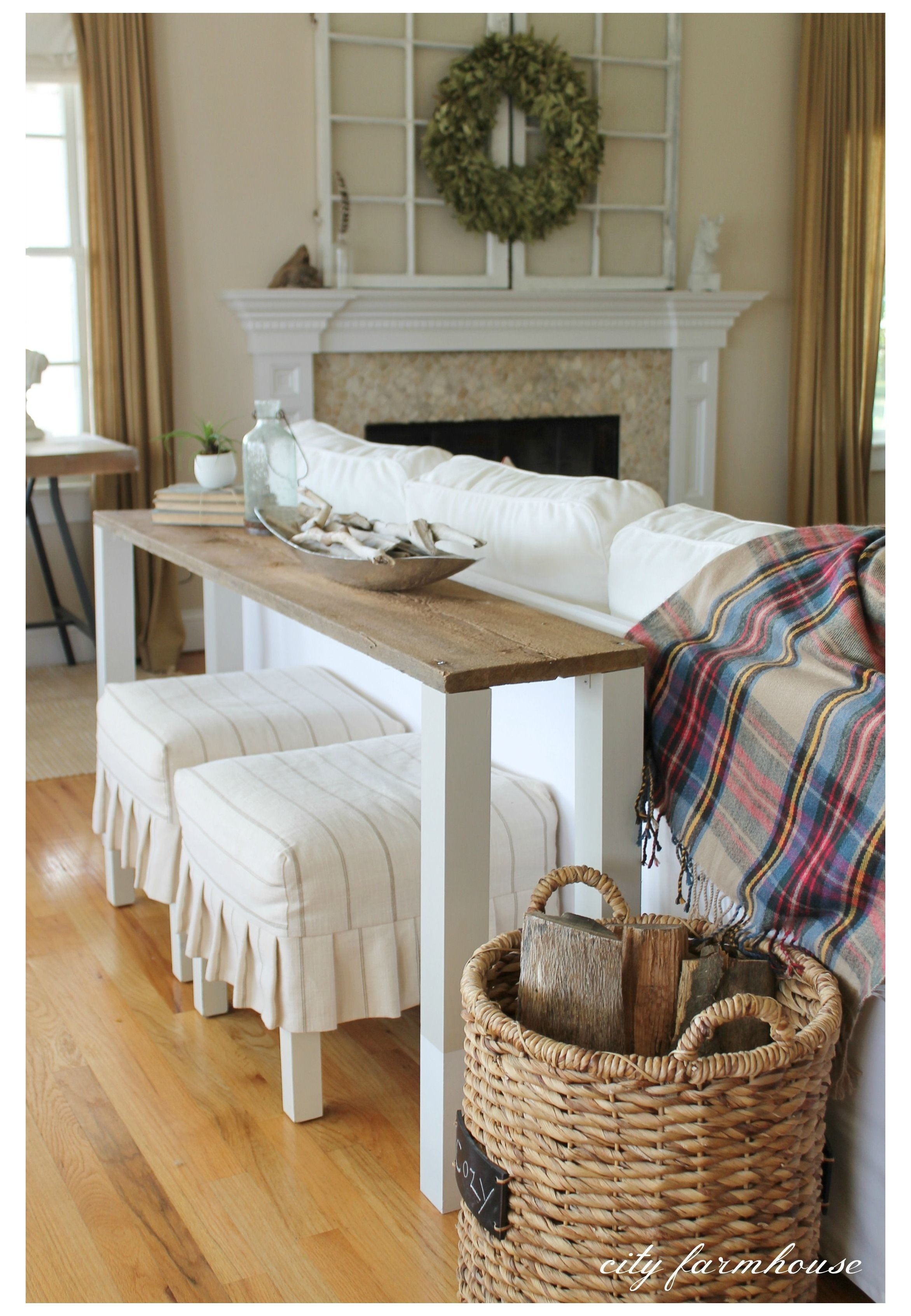 Long skinny table