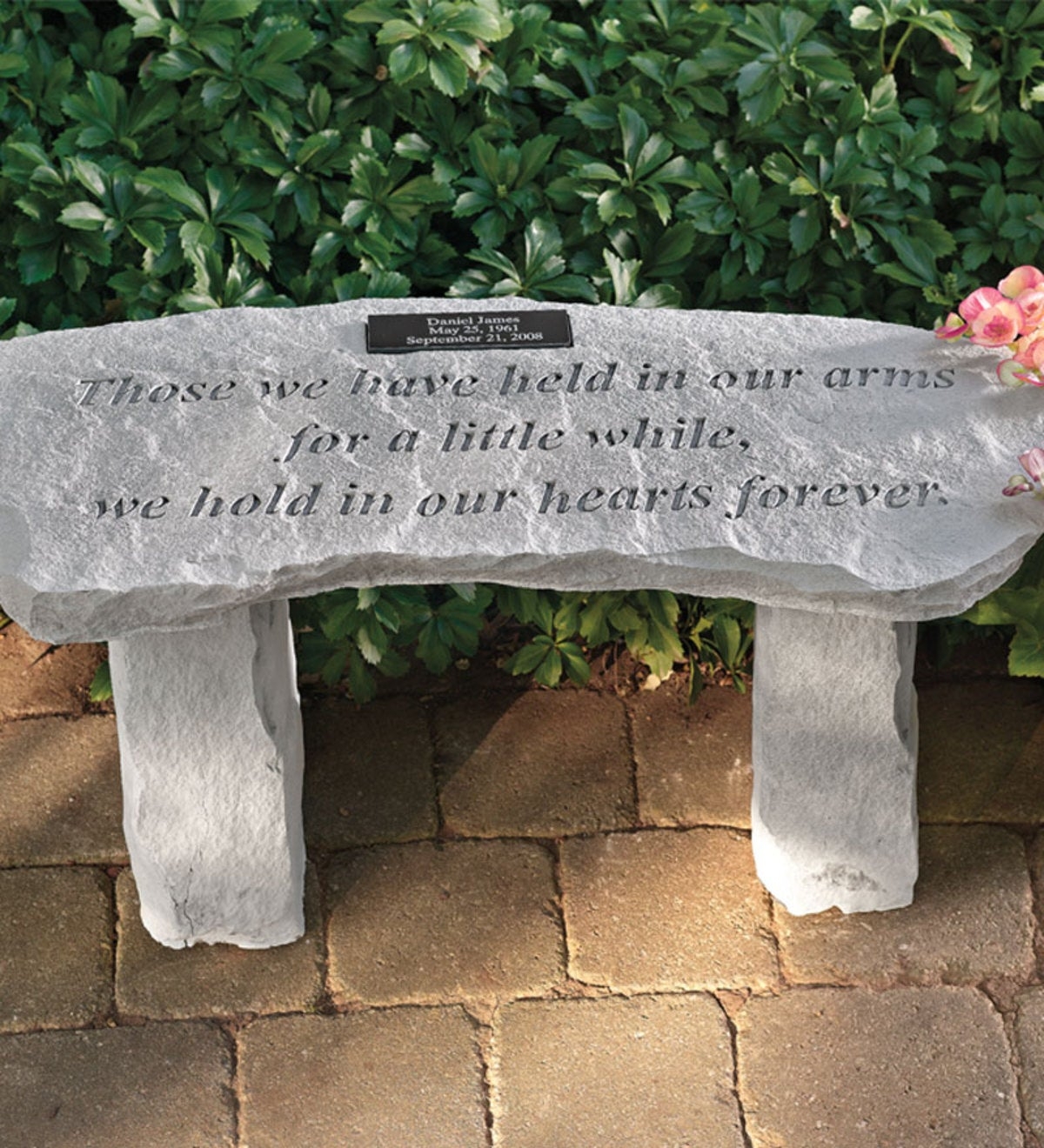Memorial garden benches 1