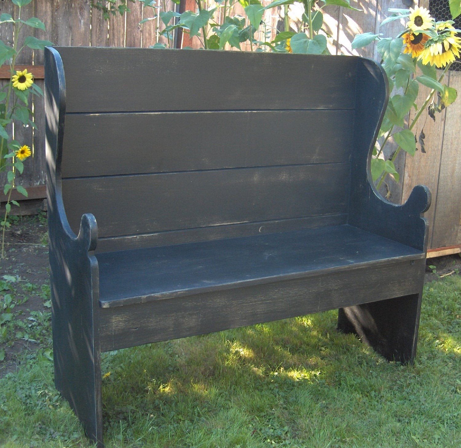 New england primitive deacons bench