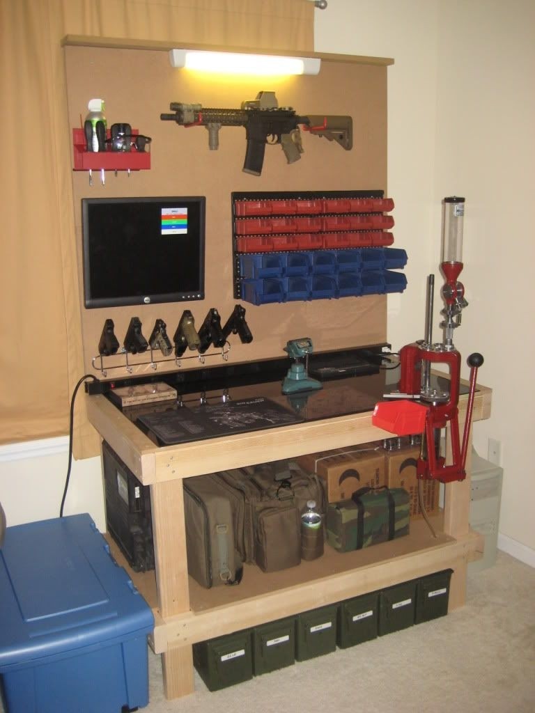 Reloading bench blueprints