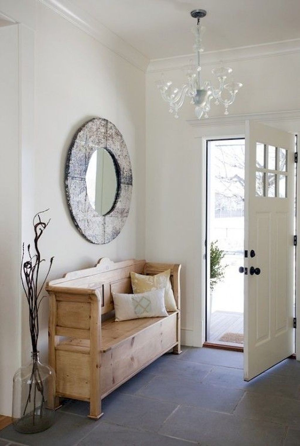 Round large mirrors