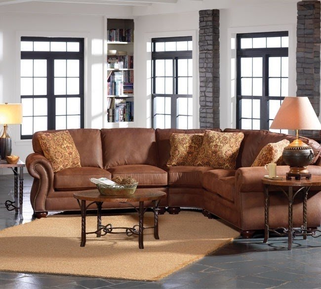 Curved sectionals