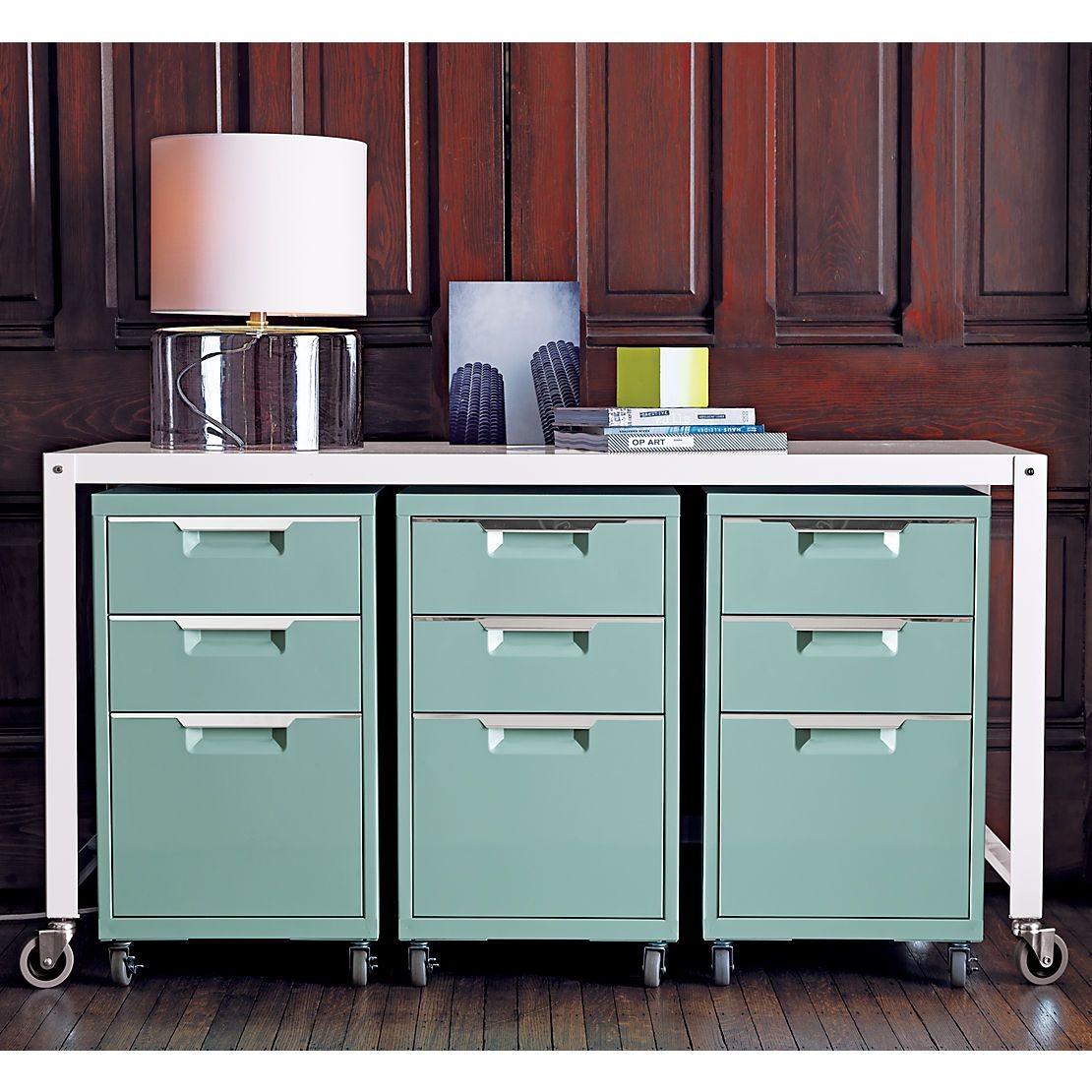 File cabinet wheels