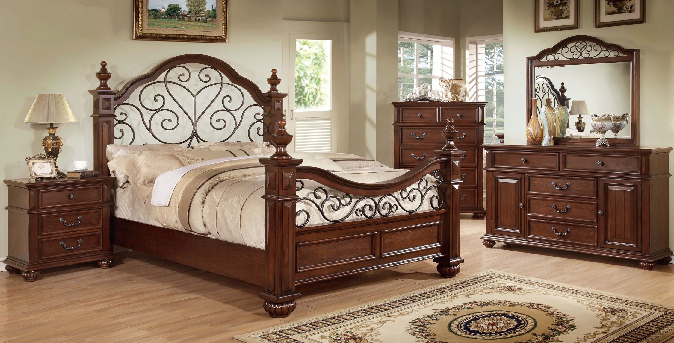 Lorrenzia Four Poster Bedroom Collection