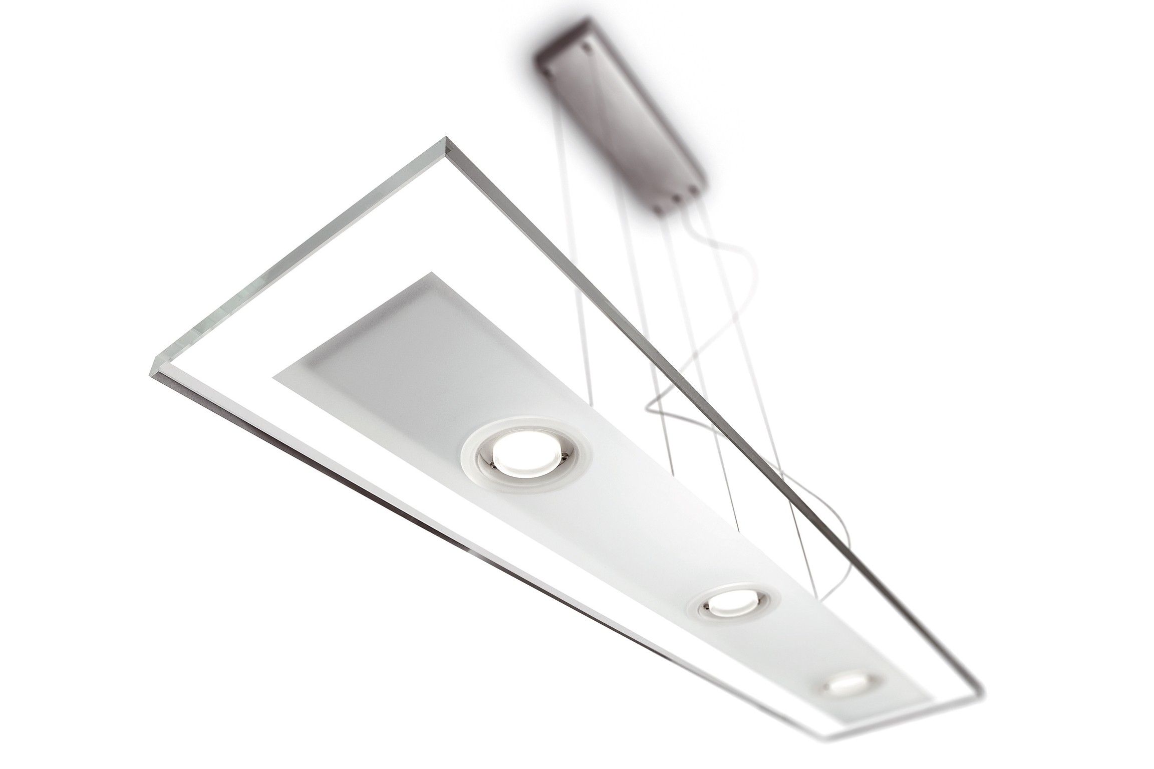 Philips 473464848 Vidro Pendant, Brushed Nickel
