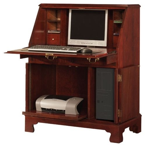 Traditions Painted Computer Secretary Base Only
