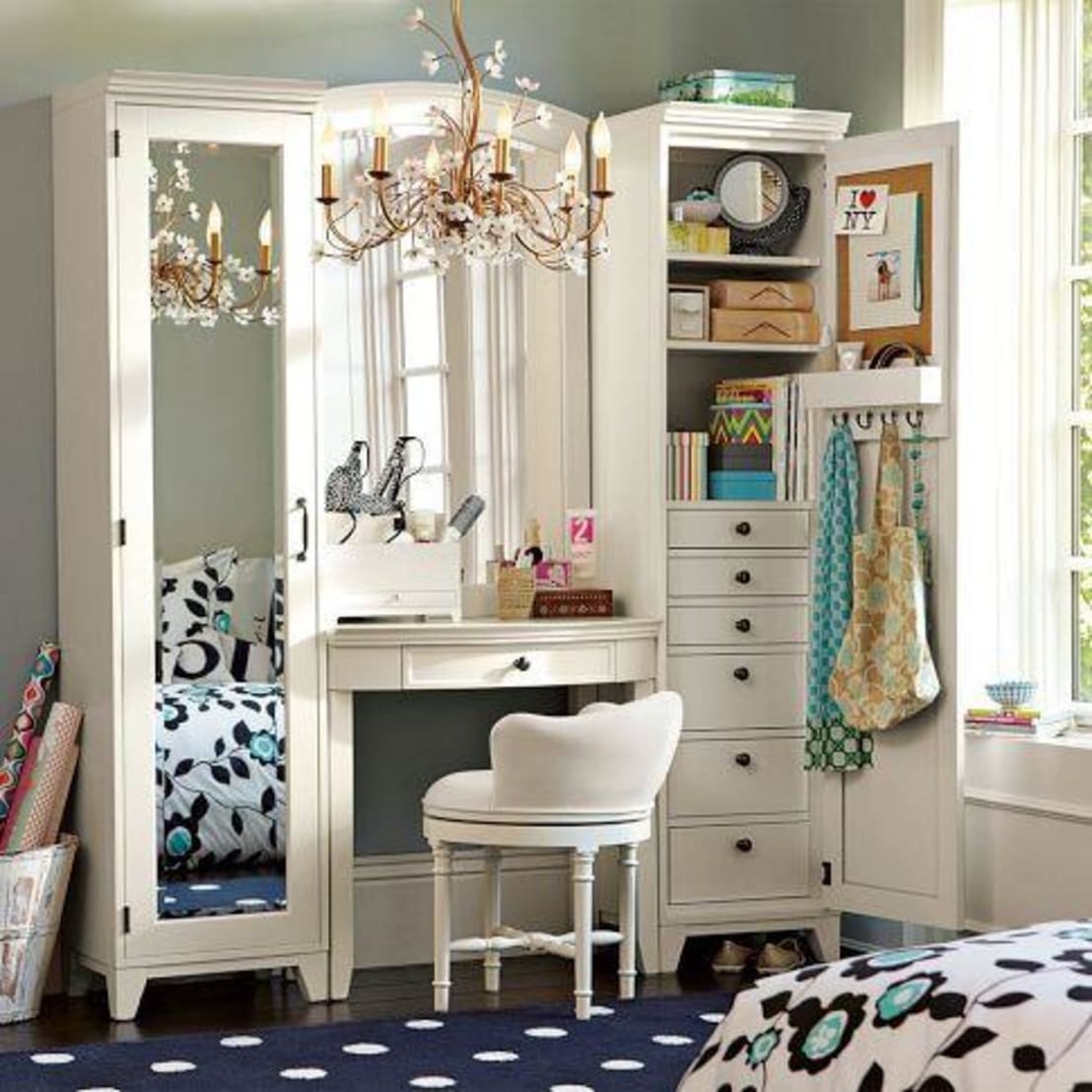 Vanity chair pottery barn