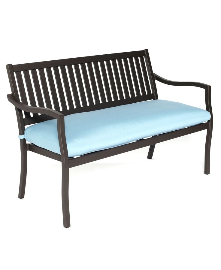 Aluminum outdoor bench 27