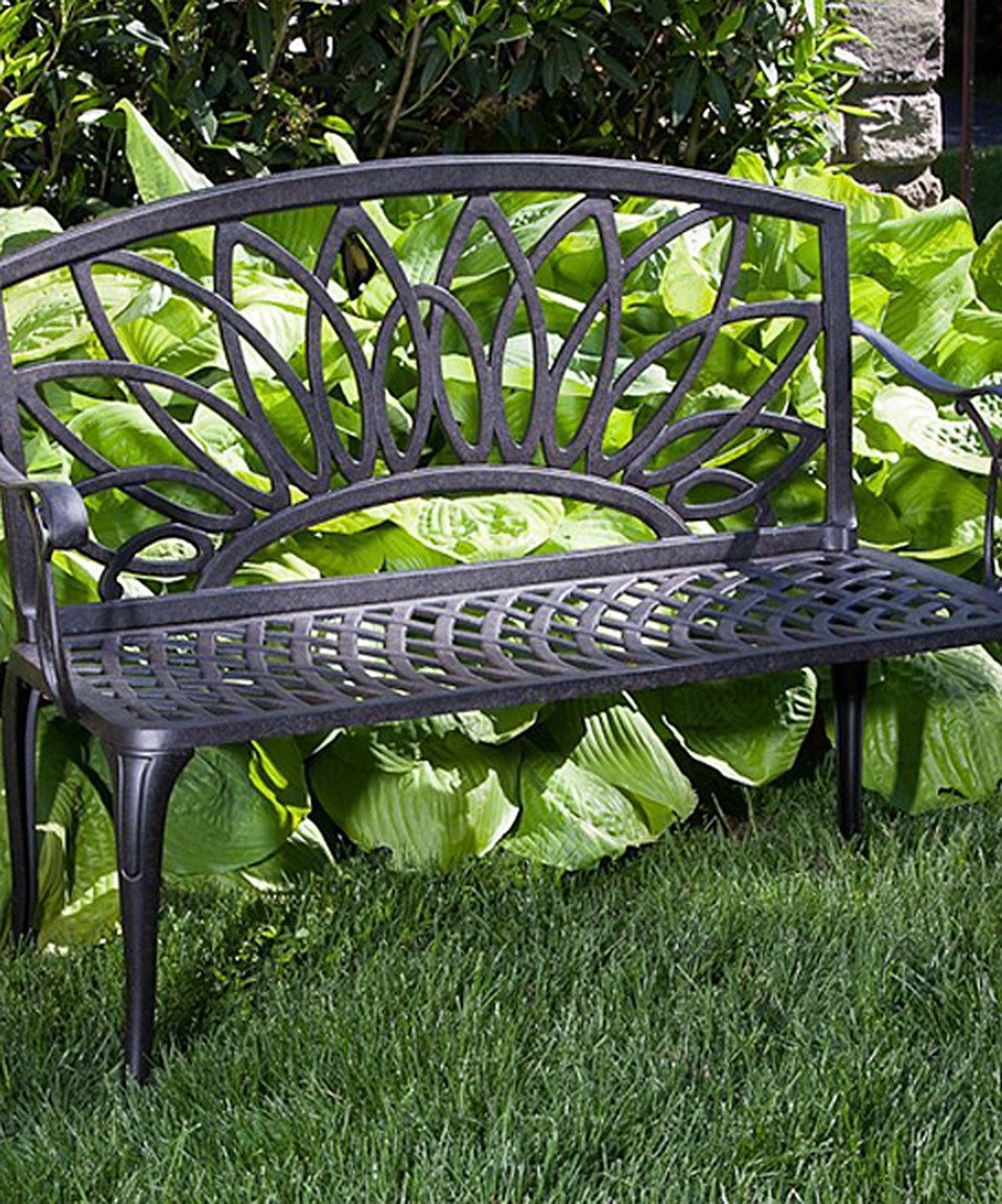 Aluminum outdoor bench 3