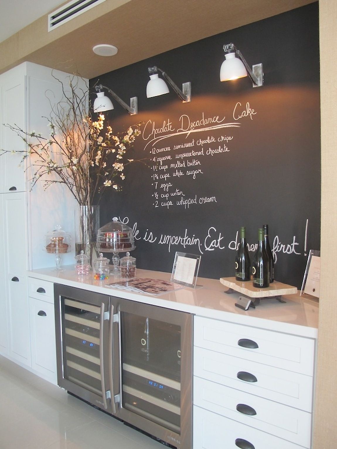 Built in drinks cabinet
