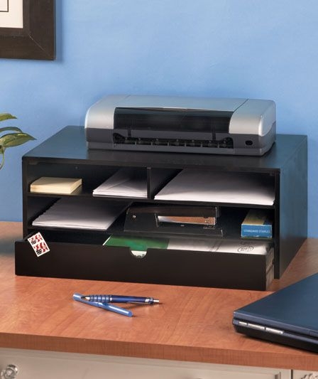 Computer printer desk