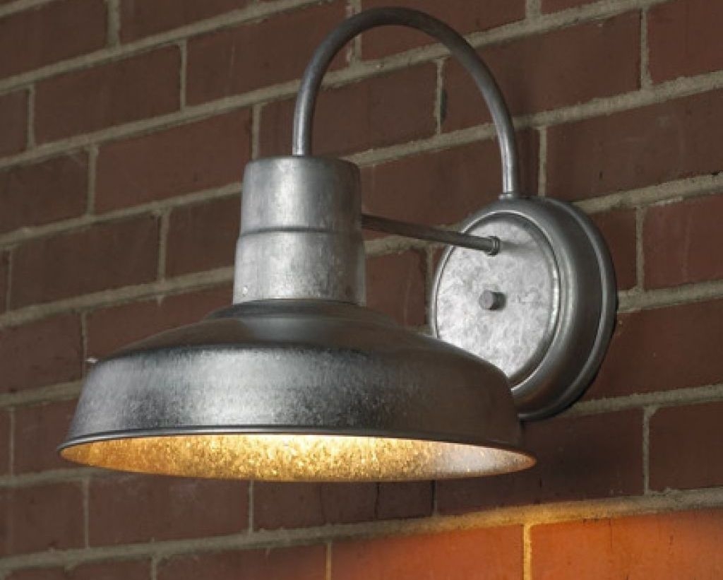 Large outdoor wall lights
