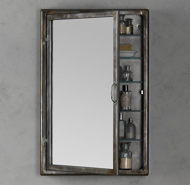 Old fashioned medicine cabinet