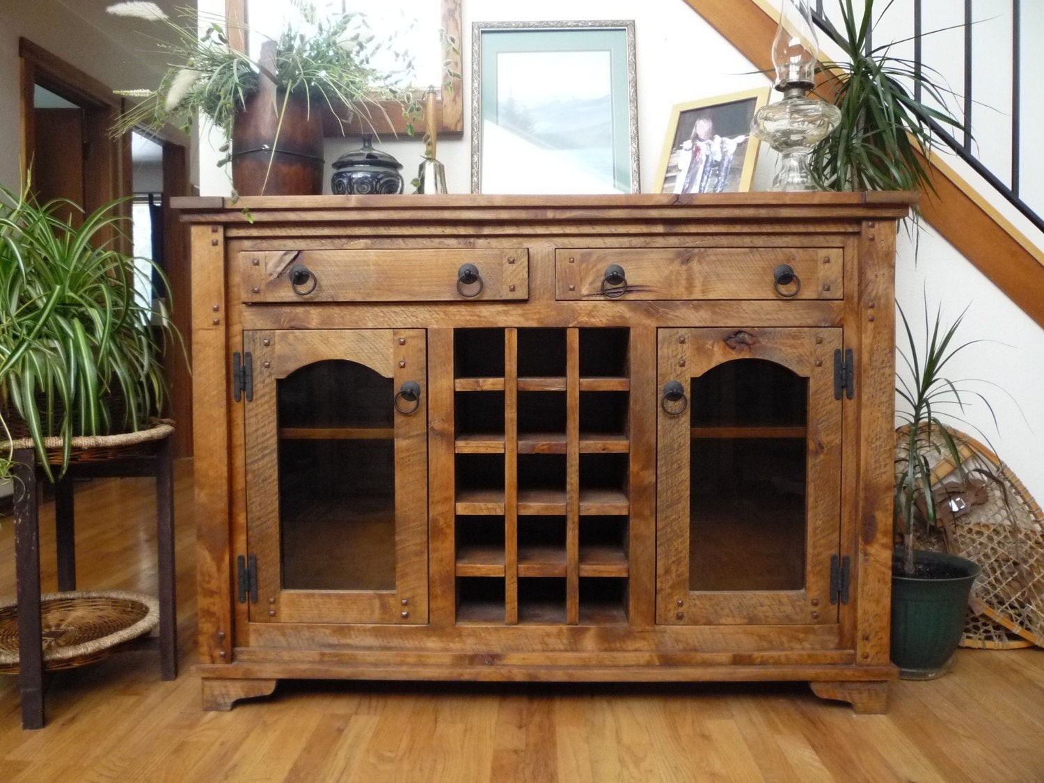 Rustic wine storage