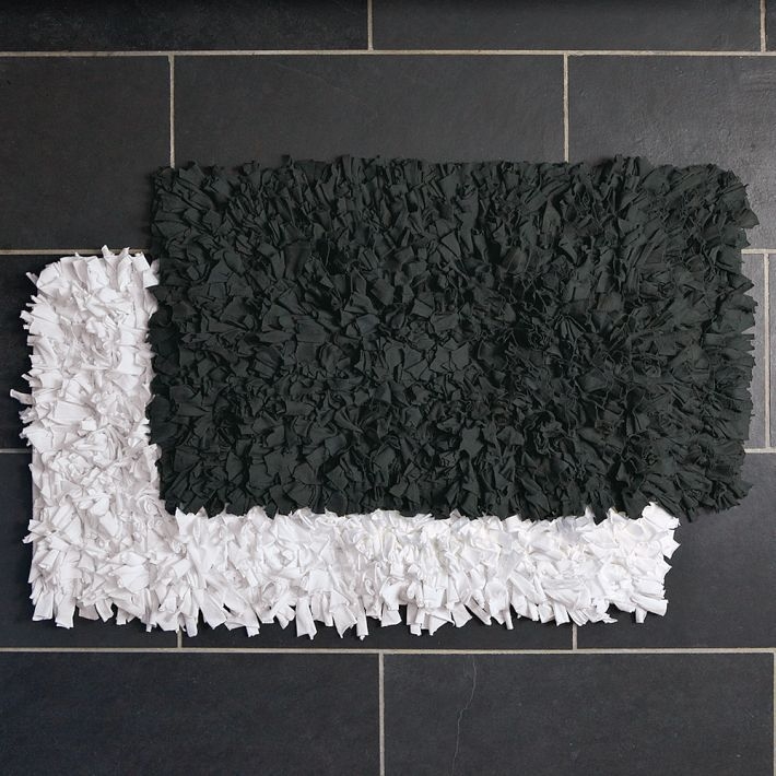Shaggy bath rugs 9