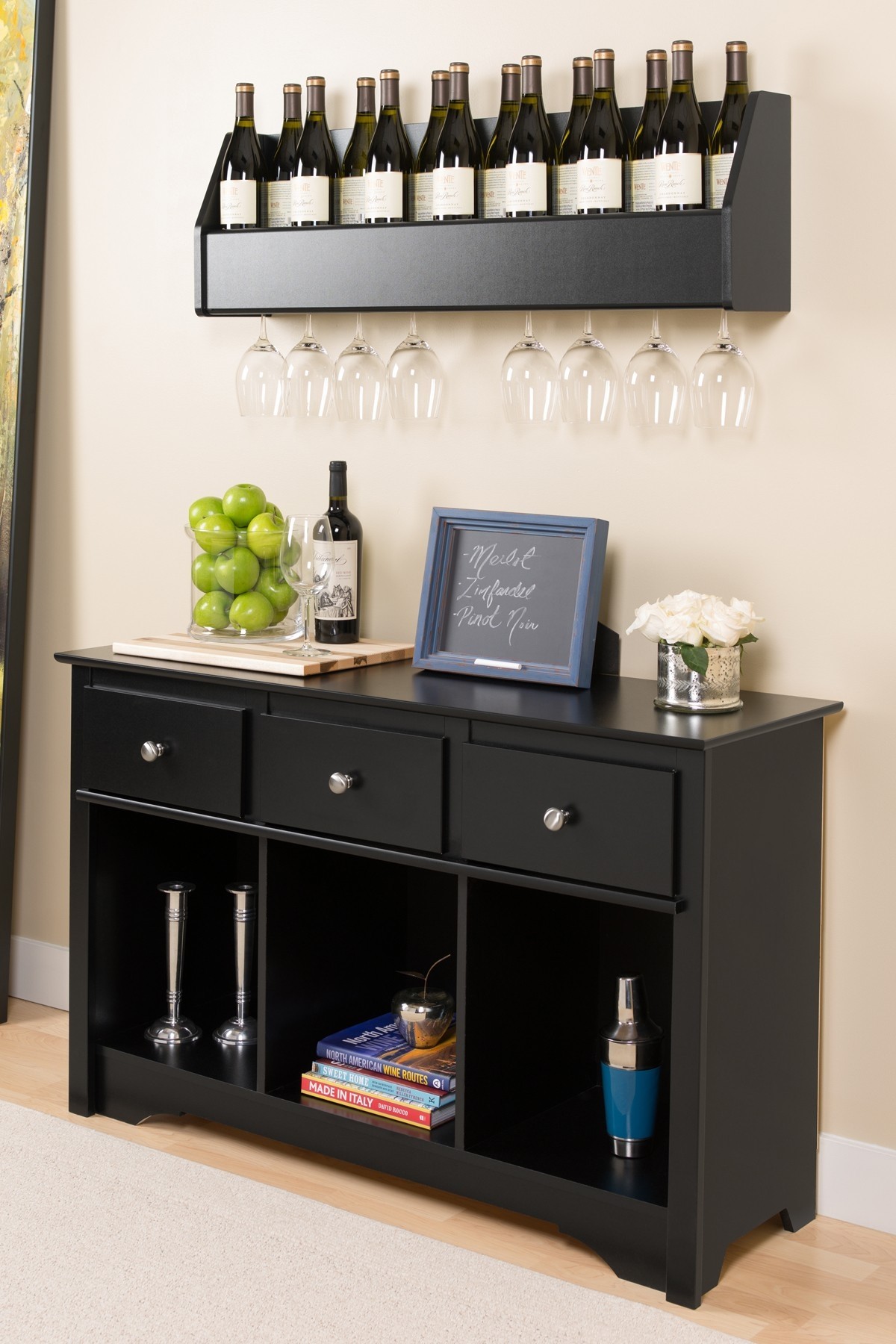 Wine buffet bar